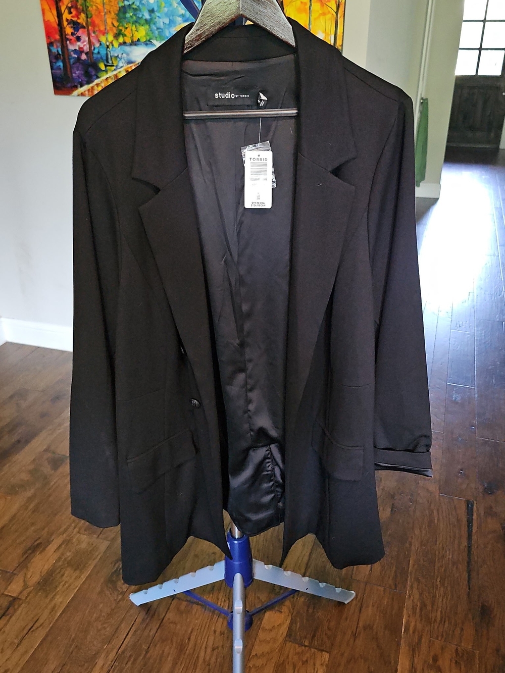 torrid Black Long Blazer Jacket